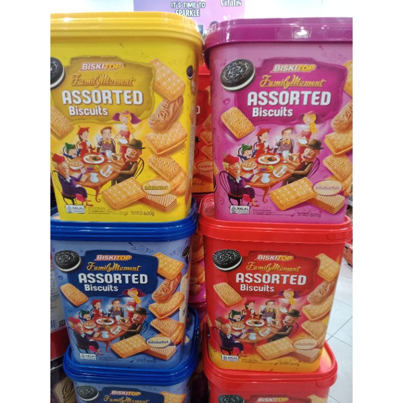 

BISKITOP FamilyMoment // Assorted // Biskuit // 600gr