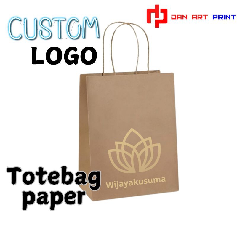 

Tas Kertas Kraft Custom - Ramah lingkungan dan Stylish