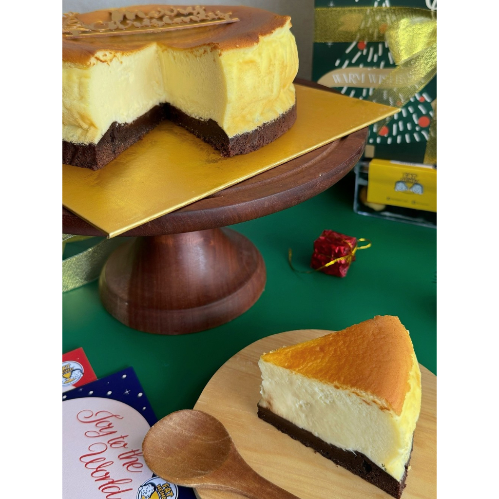 

Brownie Cheese Cake / Christmas Hampers / Bolu Cheese Cake / Kado Natal