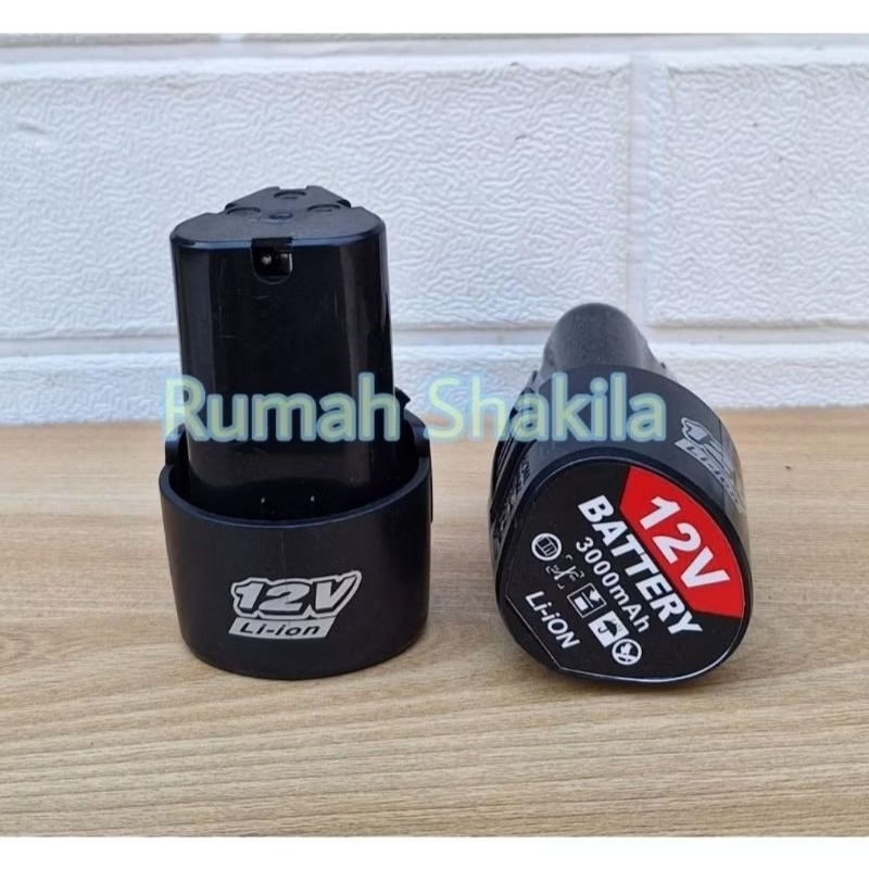 Promo Baterai 12V Nrt Pro / xenon Batre Battery Bor Cordless 12Volt JLD hujia