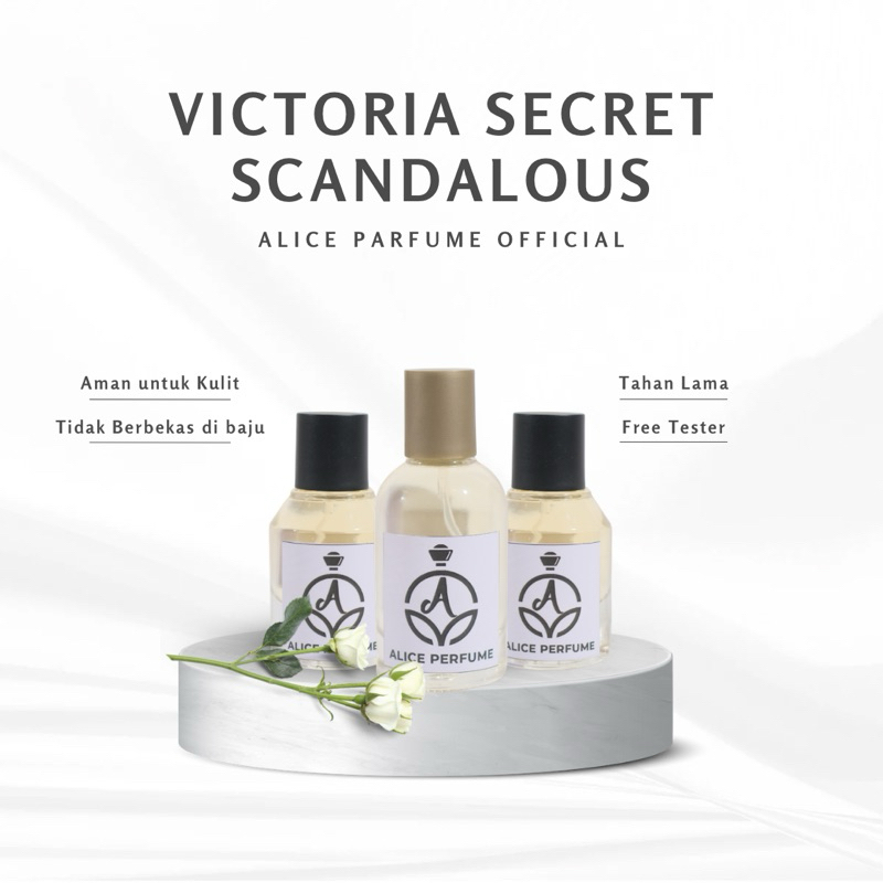 Victoria Scandalous - Scandal Secret - Parfum Wanita Tahan Lama - Best Seller - Eau de Parfume - Aro