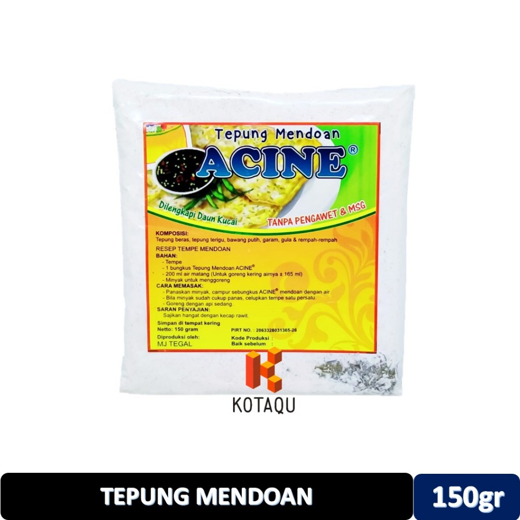 

Tepung Mendoan Acine