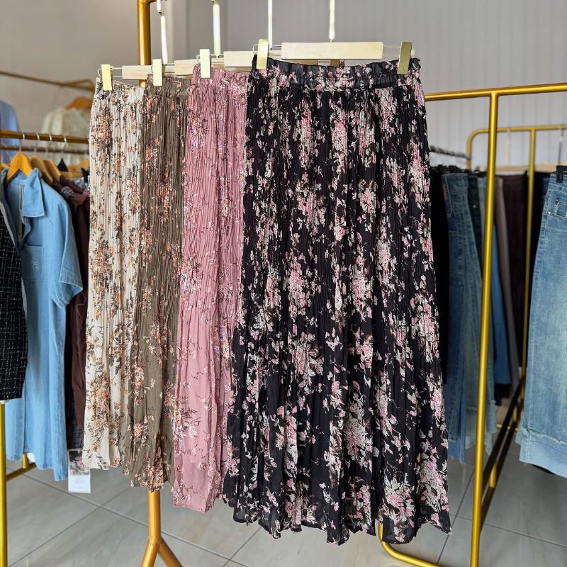 Rok Ruffle/Plisket  Flower Import