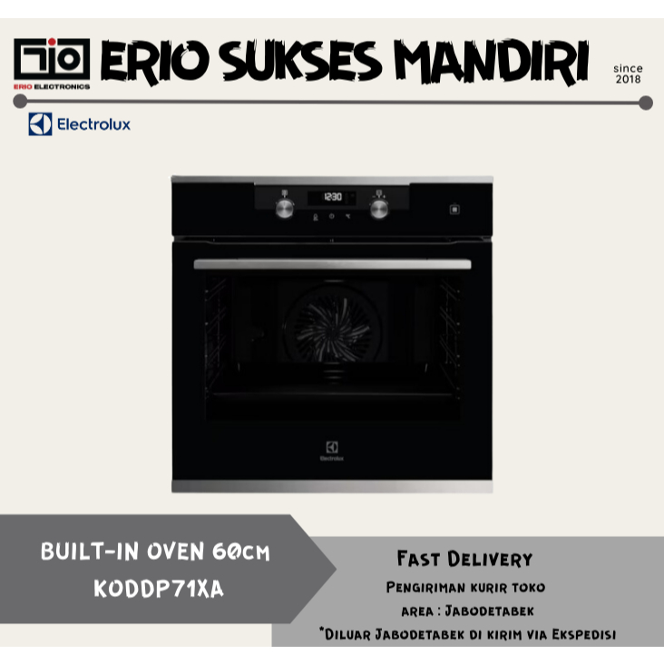 Oven Tanam Listrik ELECTROLUX KODDP71XA