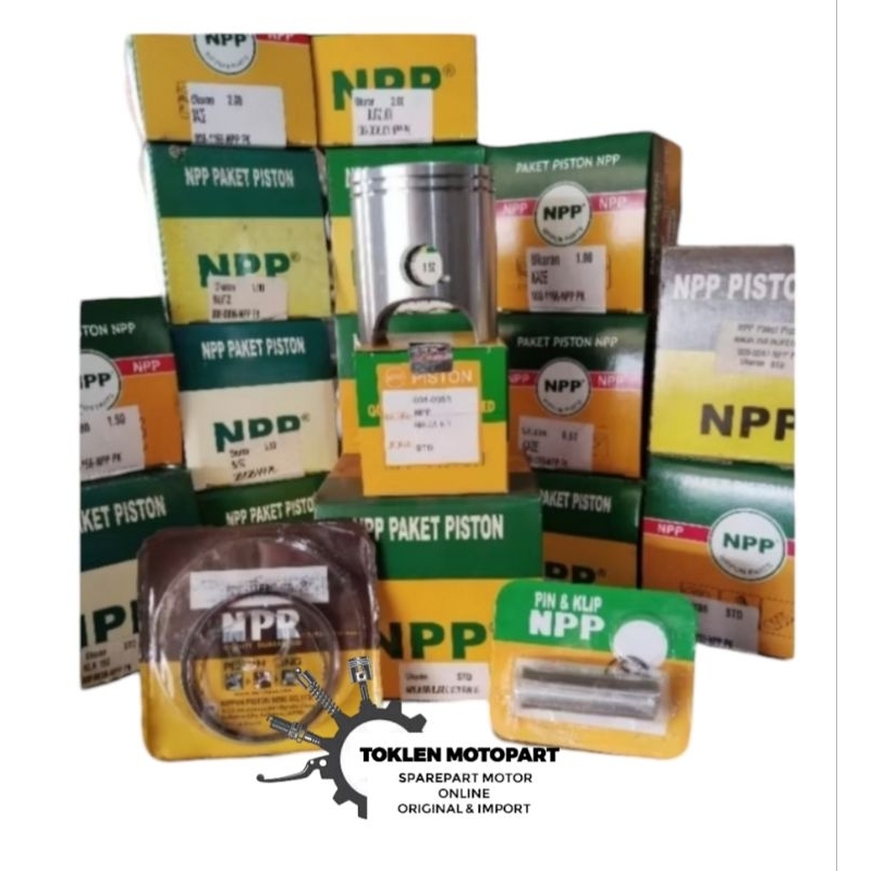 PISTON KIT SEHER NINJA RR PIN 16 OVERSIZE STANDAR NPP