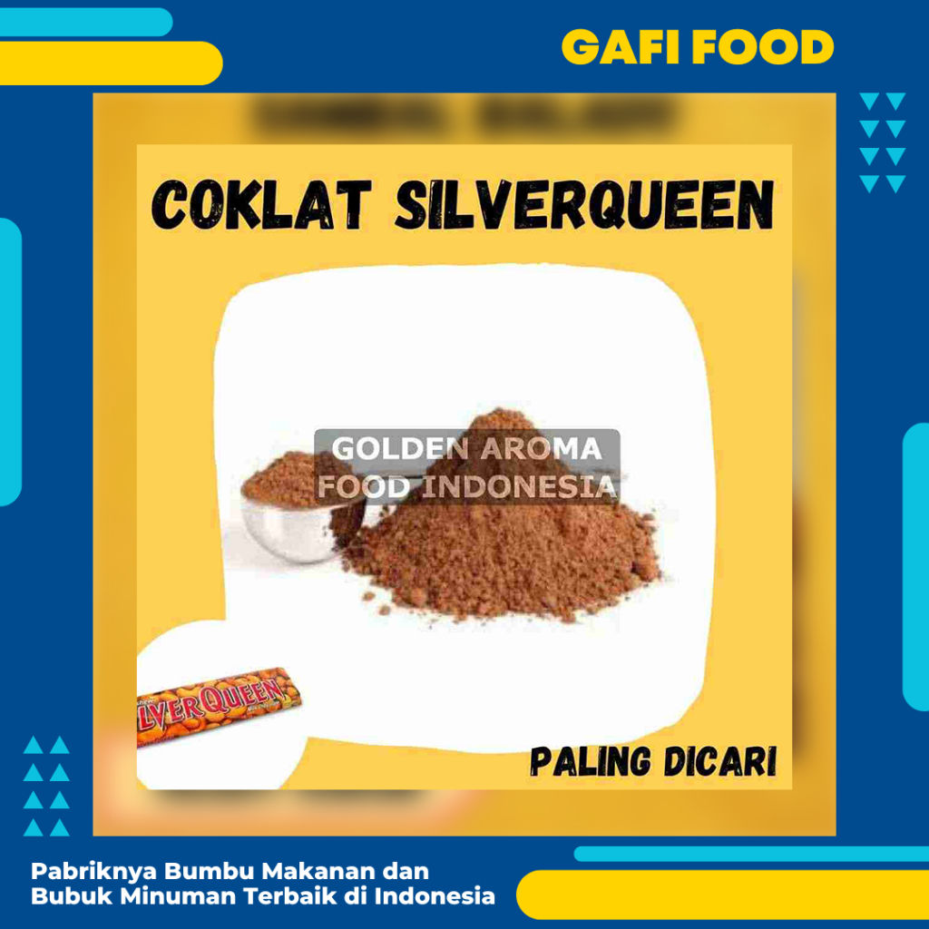 

BUMBU TABUR RASA COKLAT SILVERQUEEN 1 KG FOOD GRADE BUBUK TABUR COKLAT SILVERQUEEN 1KG ENAK HALAL