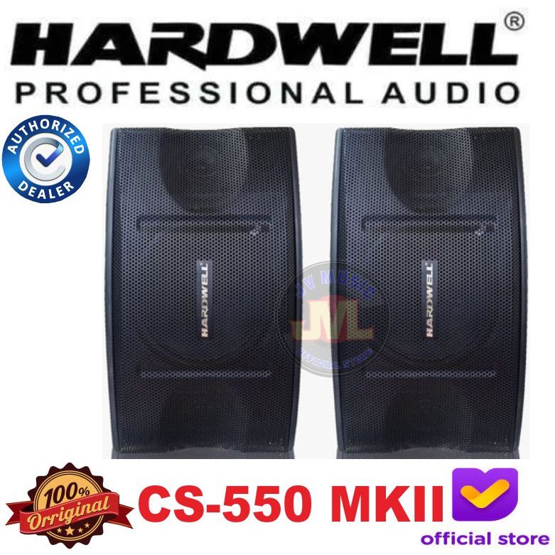 Hardwell CS 550 MK II Speaker Hardwell CS550 MKII Original Speaker Pasif 12 Inch Hardwell Cs550MK2