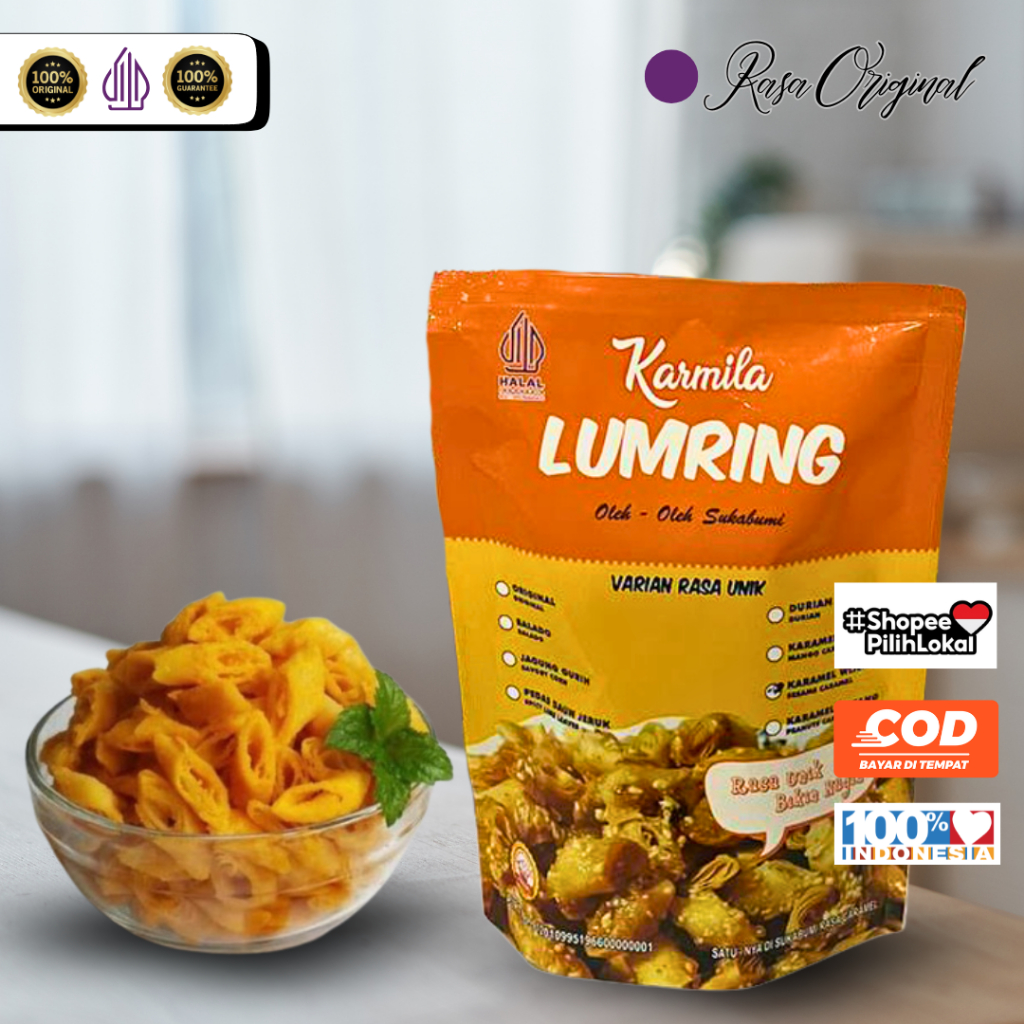 

Lumpia Kering/Cemilan Lumring/Makan Ringan Lumpia Kering-Original