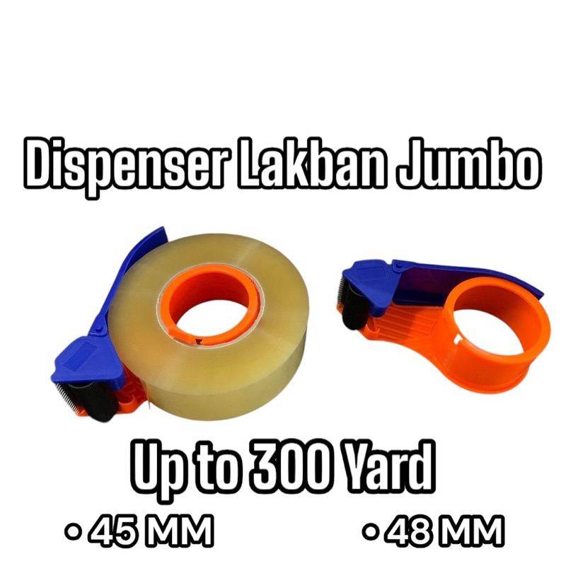 

Dispenser Lakban Besar | Dispenser Tape | Dispenser Lakban Jumbo | Dispenser Lakban 2inch | Alat Potong Lakban