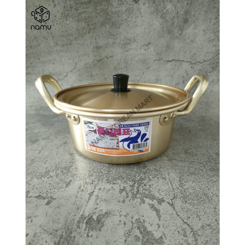 PANCI KOREA RAMYEON RAMYUN RAMEN PANCI EMAS 16CM [IMPORT KOREA]