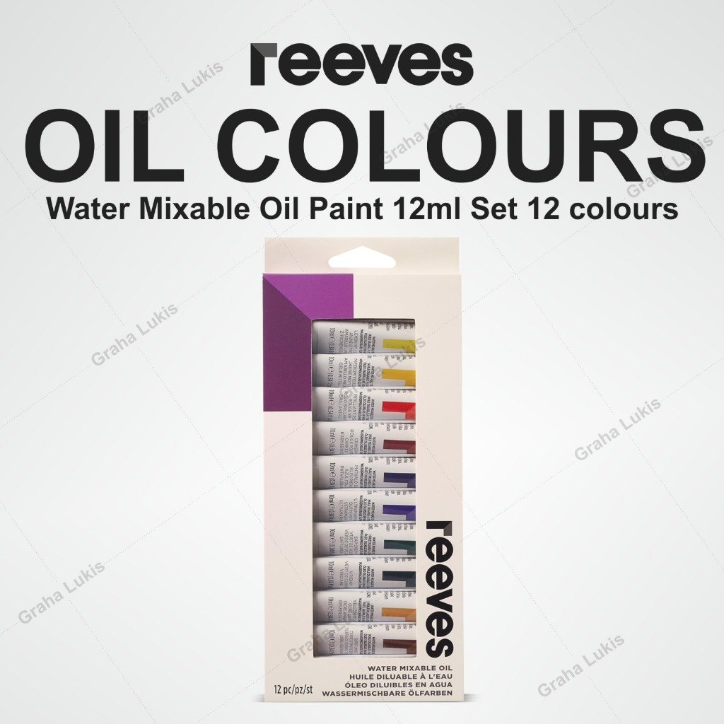 

Reeves Oil Color set 12x12ml