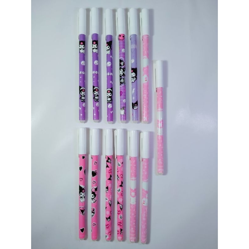 

Pulpen gel pena alat tulis pena karakter kuromi