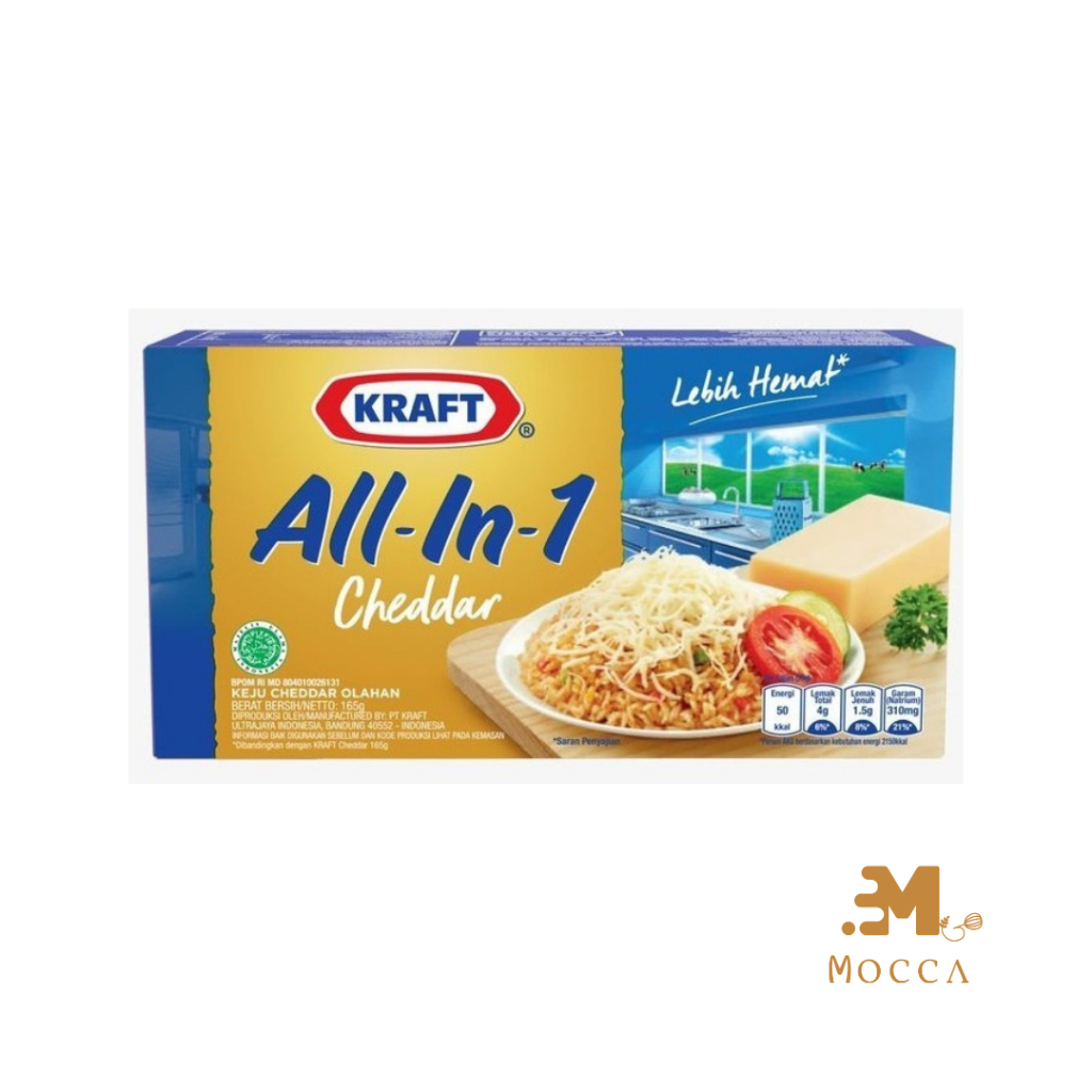 

KRAFT ALL IN-1 CHEDDAR 165GR
