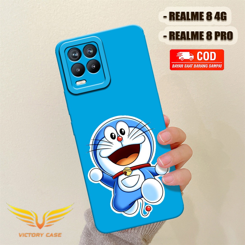 New Kartun Case - Softcase Realme 8 4G / Realme 8 Pro Terbaru - Case Hp Realme 8 4G - Casing Realme 