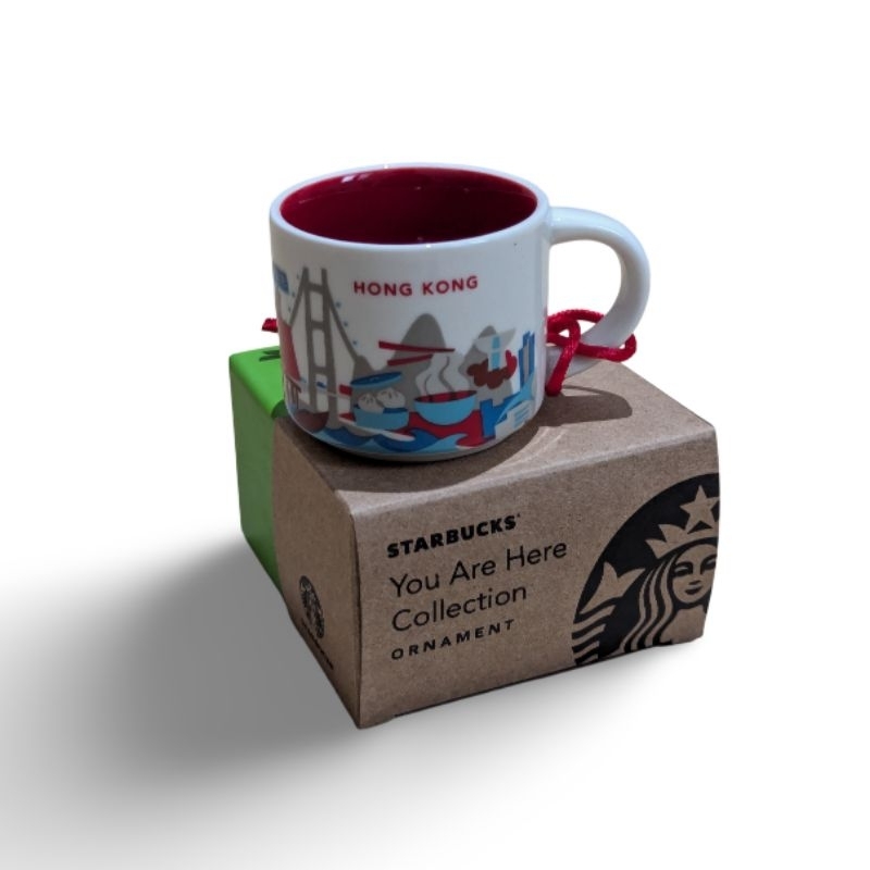 Mug / Espresso Cup Special Starbucks You Are Here Collection YAH Hong Kong Limited Edition