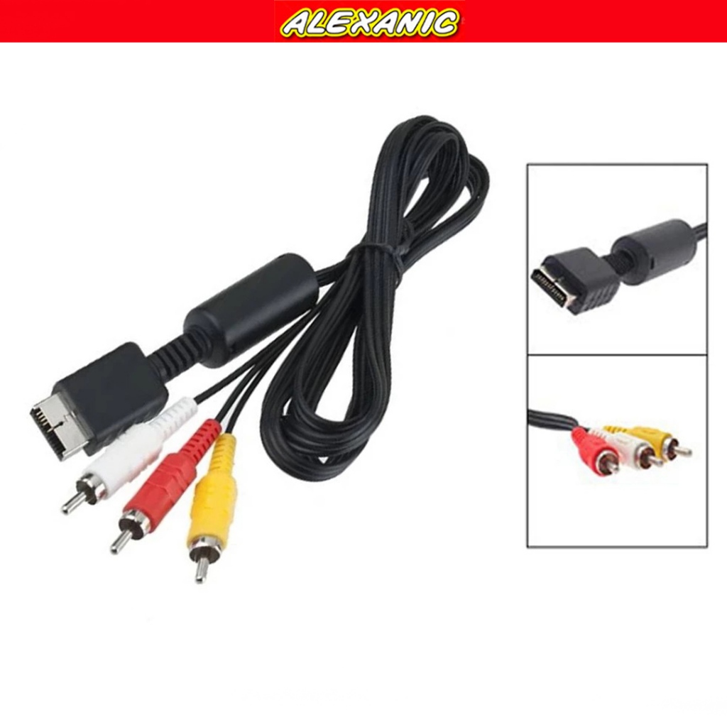 Kabel AV PS2 Kabel AV PS3 Kabel AV PS1 Kabel AV untuk Playstation 1 Playstation 2 Playstaton 3