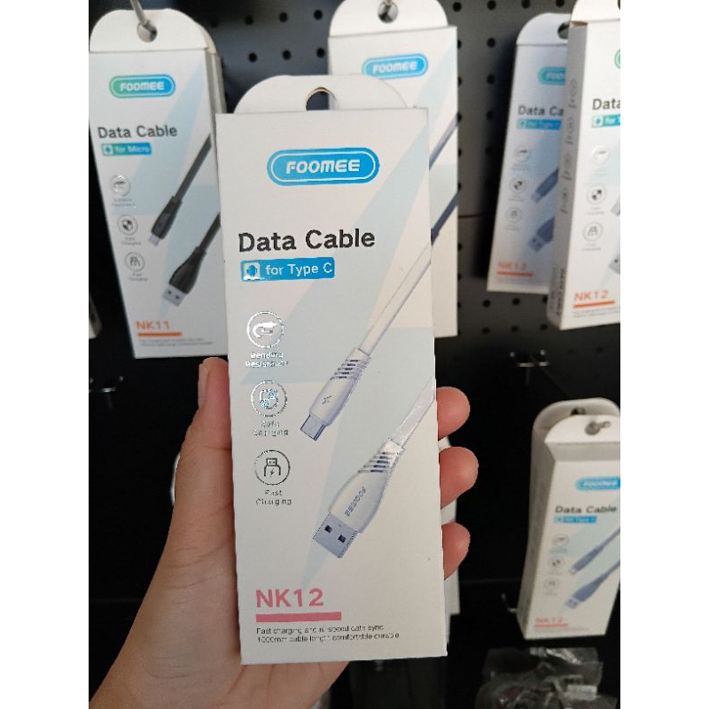 KABEL DATA TYPE-C FOOMEE NK12