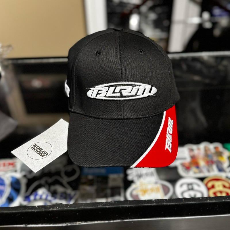 BOILER ROOM - RACING CAP FW24 BLACK