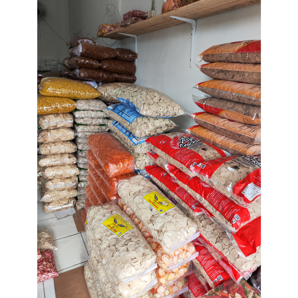 

KERUPUK BAWANG MERAH - GROSIR KERUPUK MURAH - KERUPUK MENTAH - KERUPUK SEBLAK