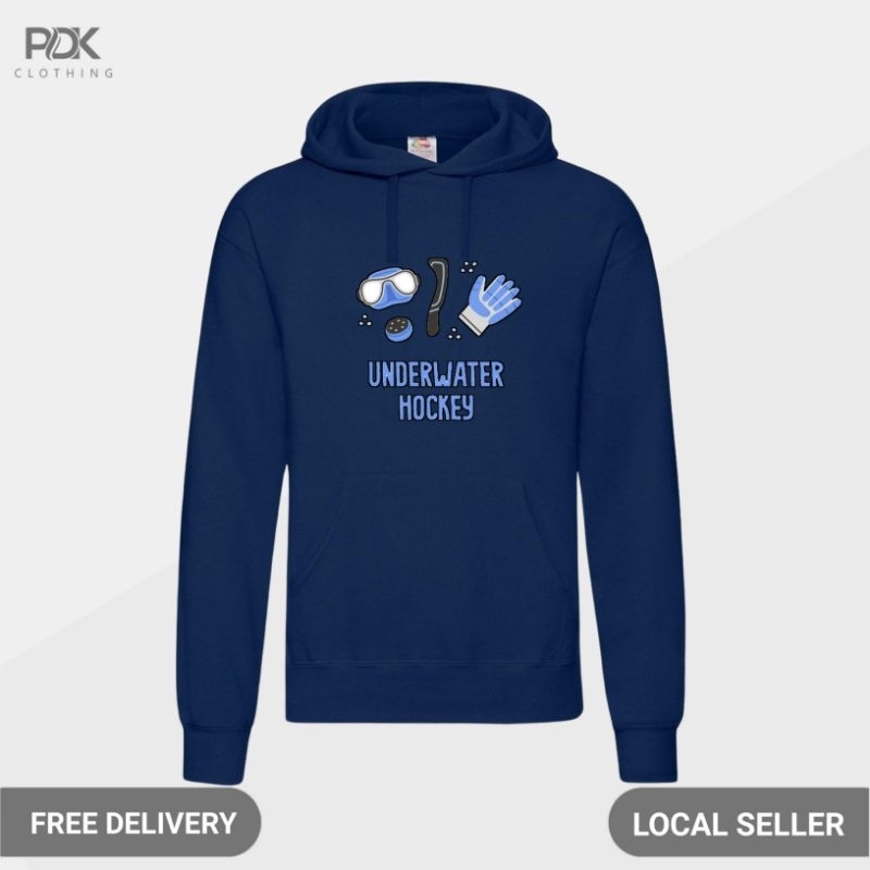 Hoodie Sweater Underwater Hockey Equipment