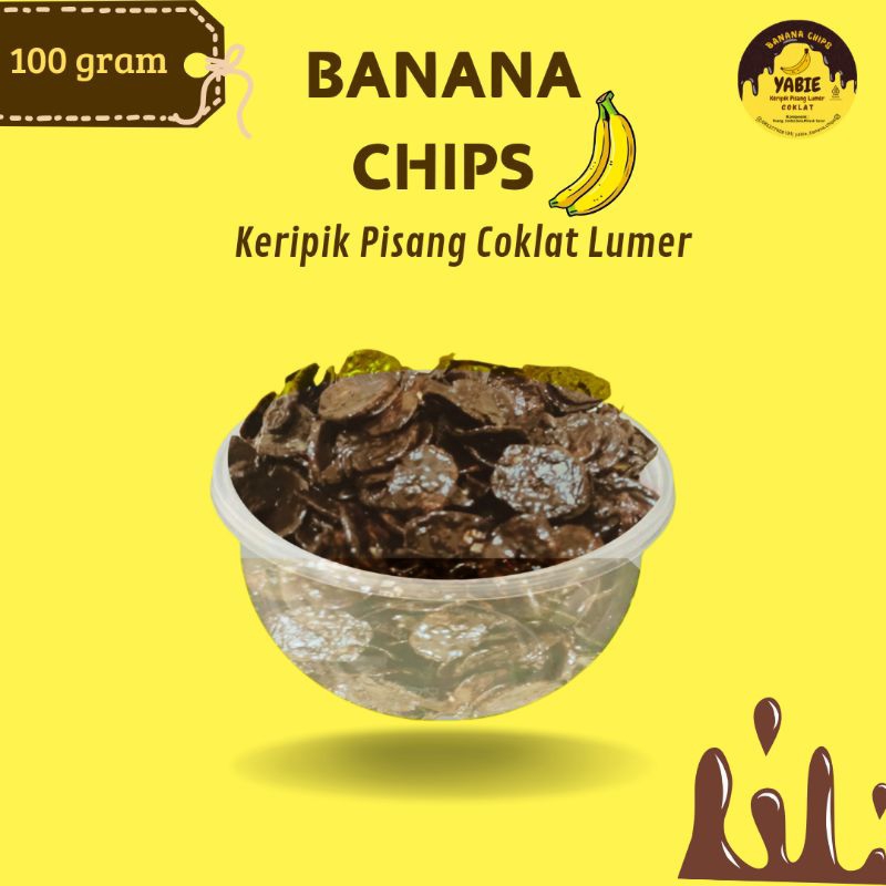 

Keripik Pisang Coklat Lumer 100 gram