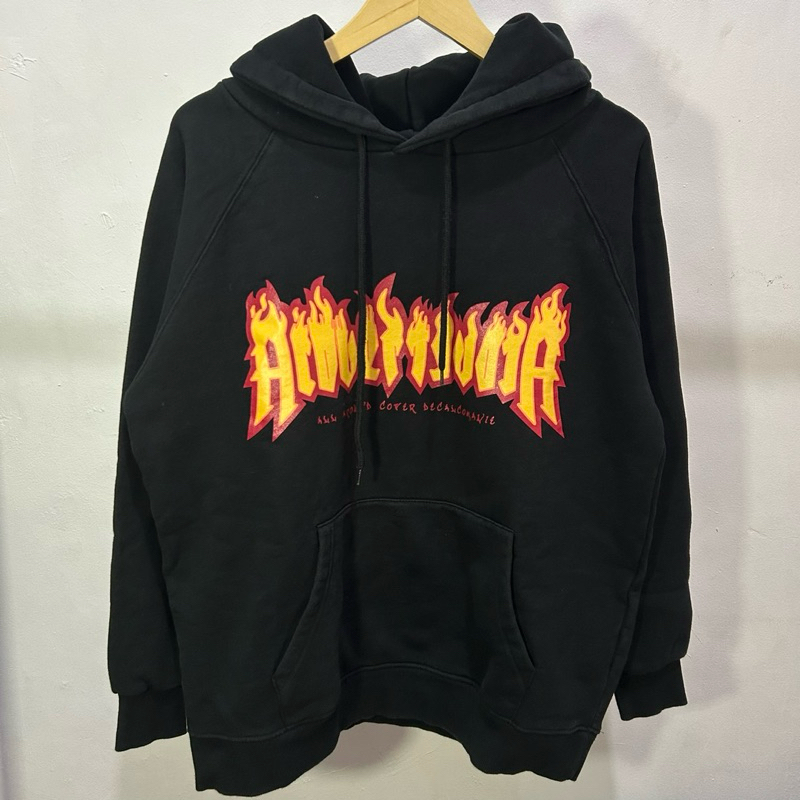 [PRELOVED] Acover Hoodie Black