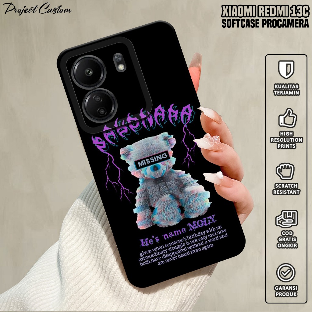 Softcase Xiaomi Redmi 13C - Case Hp Xiaomi Redmi 13C ( BNKA ) Silikon Hp Xiaomi Redmi 13C - Casing H