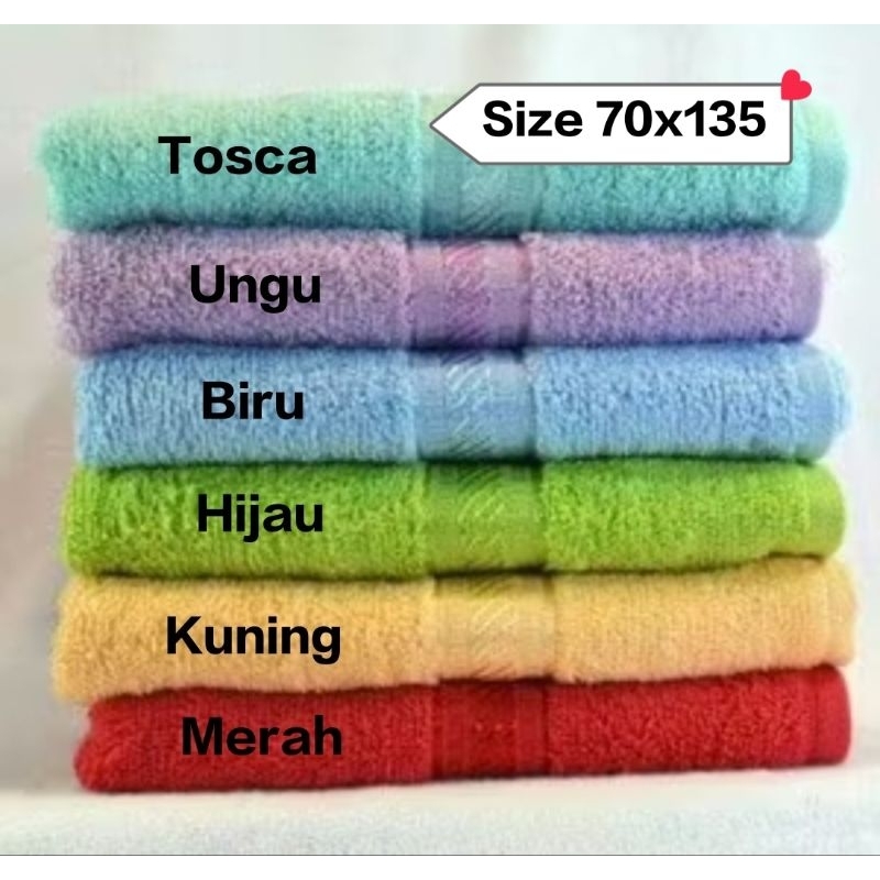 Handuk Merah putih 70x135 Handuk Besar 70x135 by Terry Palmer