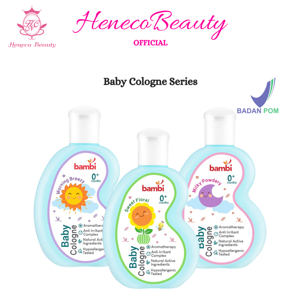 BAMBI Baby Cologne 100ml /  Parfum Parfume Bayi