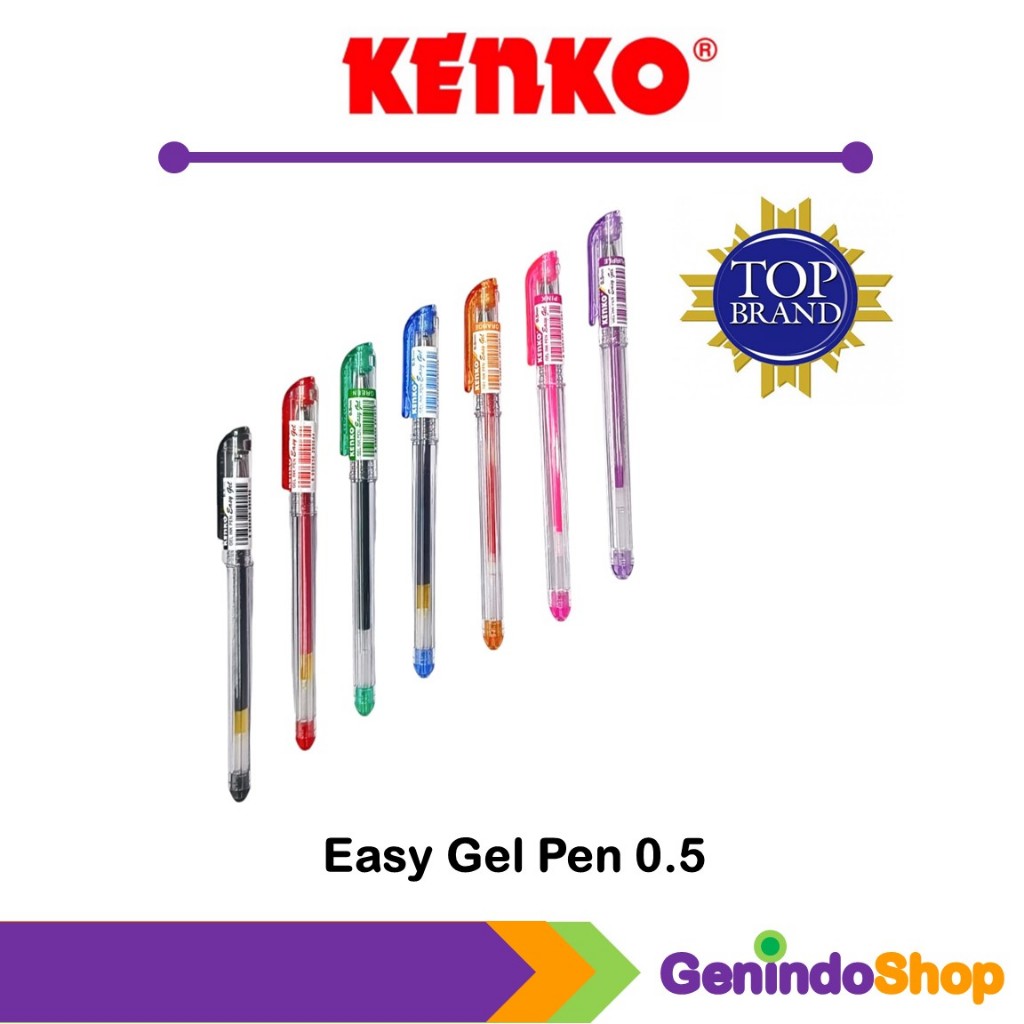 

Ballpoint / Pulpen Easy Gel 0.5 mm Kenko