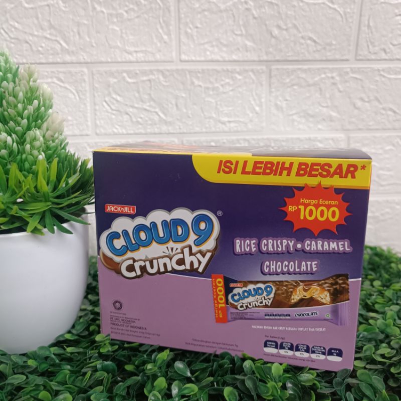 

CLOUD 9 Crunchy isi 24 Pcs Kemasan Besar