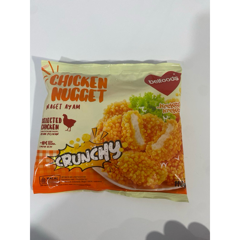 

Belfoods Chicken Nugget Naget Ayam Crunchy