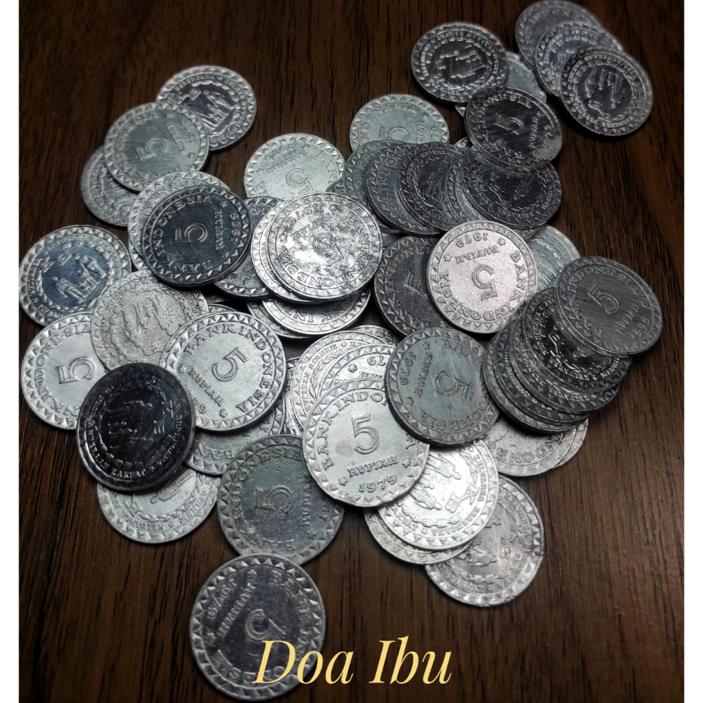 uang 5 rupiah kb original #sesuaifoto