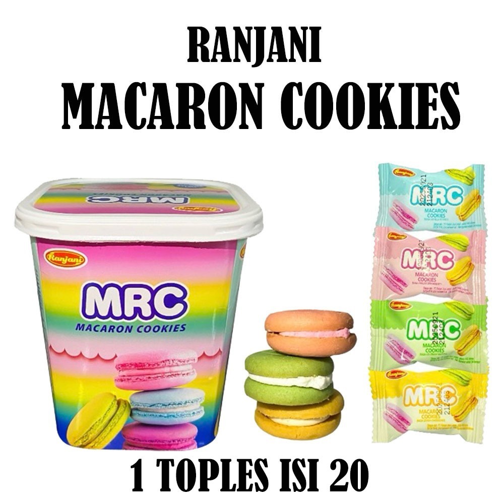 

RANJANI MRC MACARON COOKIES TOPLES ISI 20