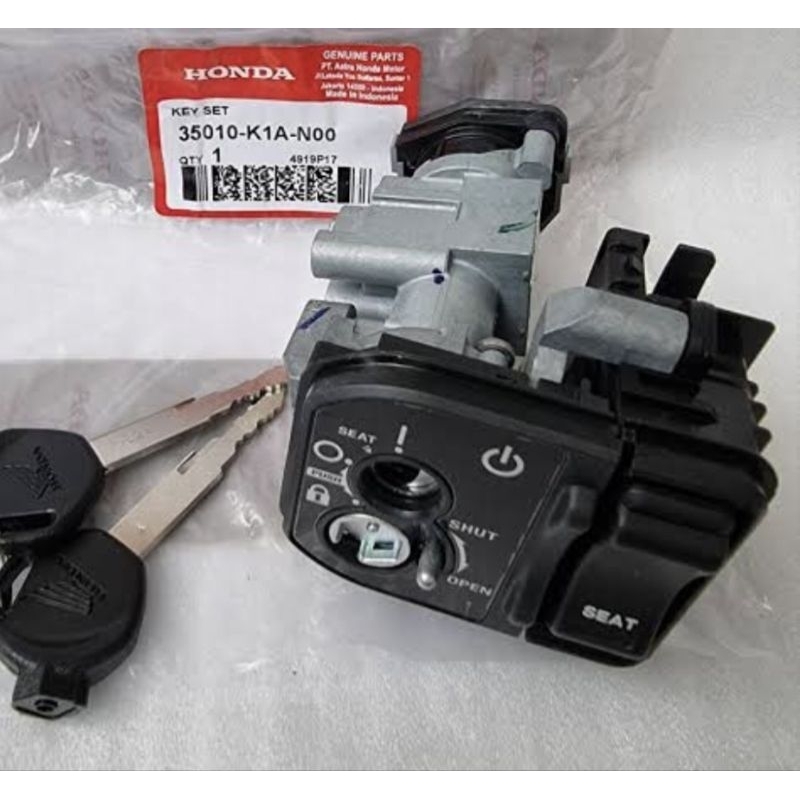 Kunci Kontak (Keyset) Beat Deluxe 2020 (Original AHM 100%)