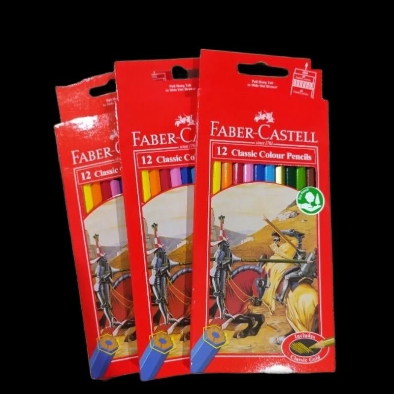 

Pensil Warna Faber-Castel 12w Pendek / Classic Colour Pensils
