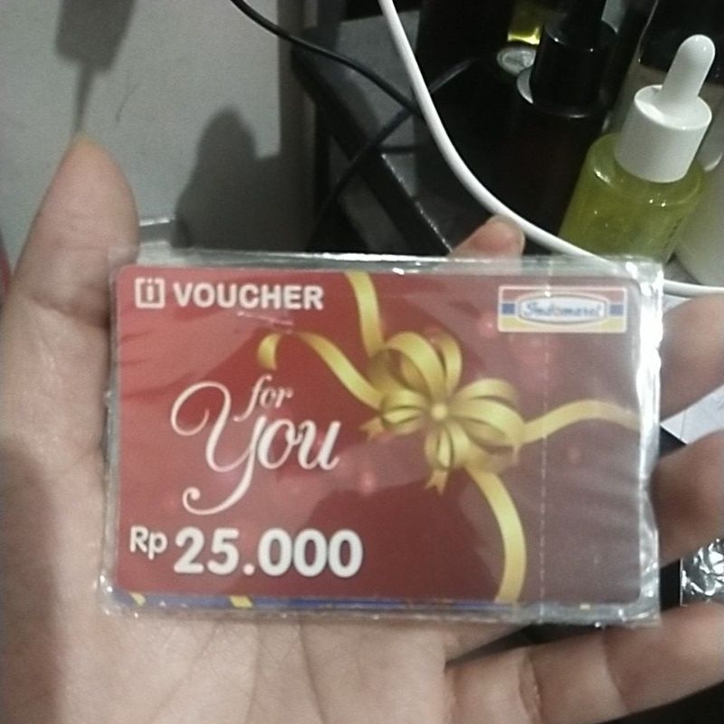 Voucher indomaret 25k 50k