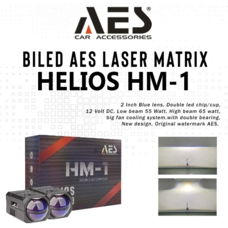 BILED AES LASER 2 INCH MATRIX HELIOS HM-1