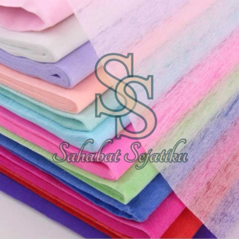 

[28 LEMBAR] Cellophane COTTON TISSUE PAPER / KERTAS TISU kertas Florist - Flower Wrapping Paper / Kertas Buket (untuk dalaman buket cellophane)