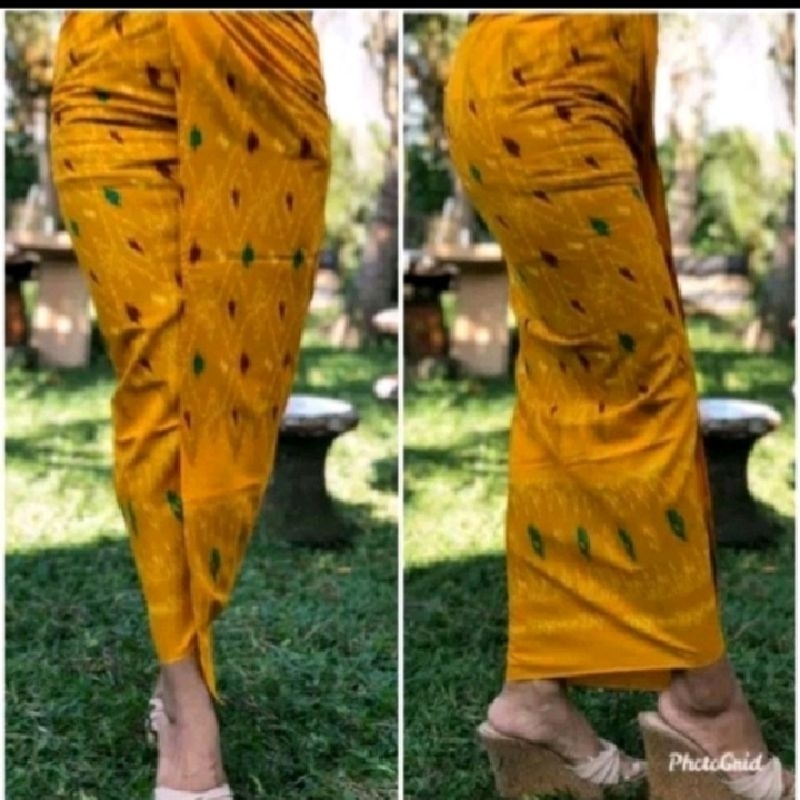 Kamen/Kain cepuk lembaran/Kamen kuning/kain Bali/Bahan Katun Halus dan tidak luntur