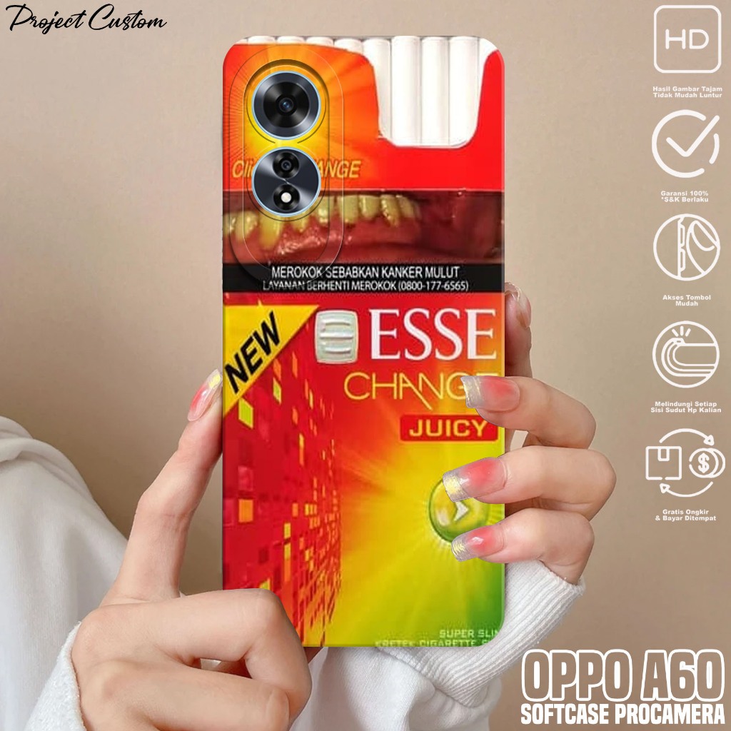 Softcase Hp OPPO A60 - Case Hp OPPO A60 ( AES ) Silikon Hp OPPO A60 - Casing Hp OPPO A60 - Cassing H