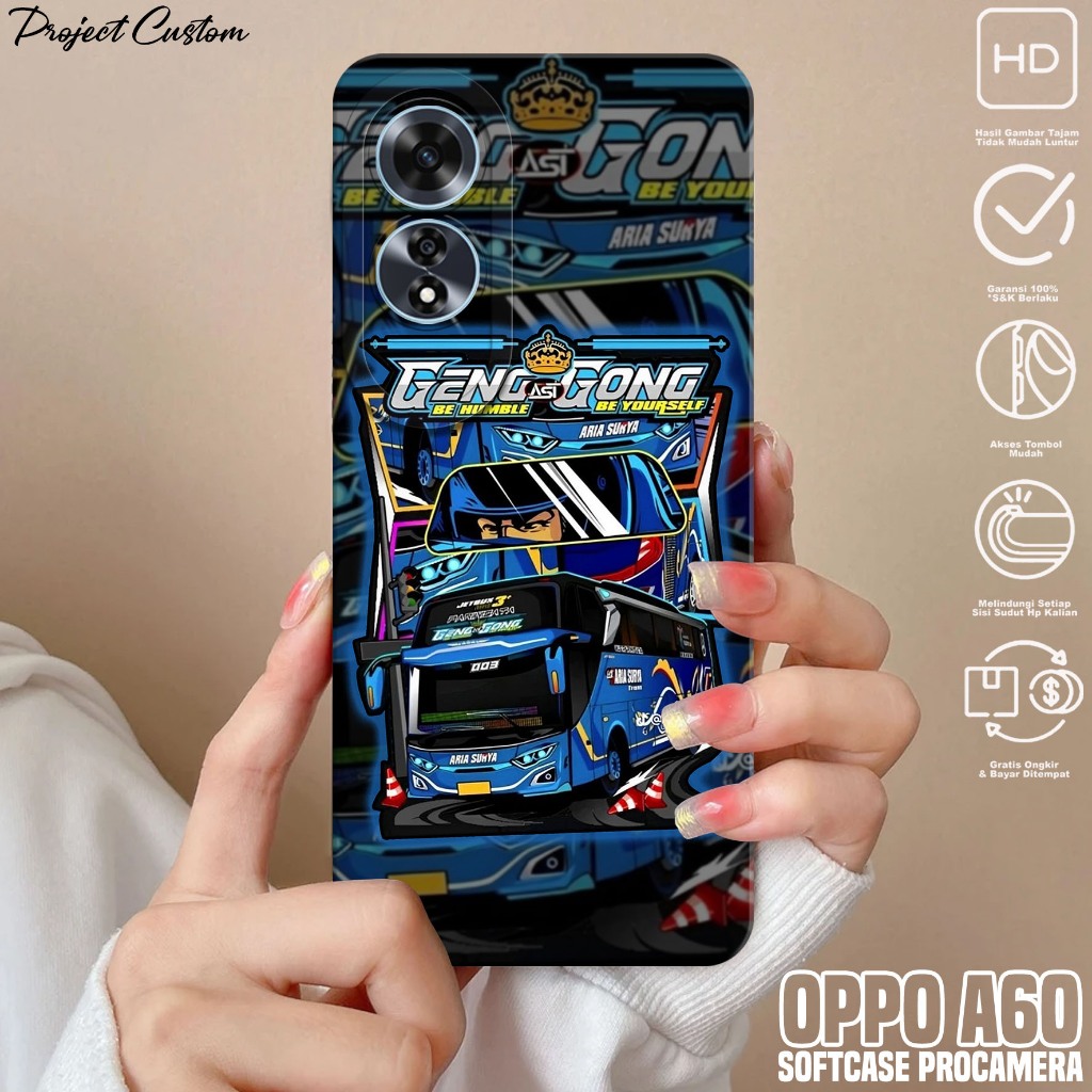 Softcase Hp OPPO A60 - Case Hp OPPO A60 ( AES ) Silikon Hp OPPO A60 - Casing Hp OPPO A60 - Cassing H