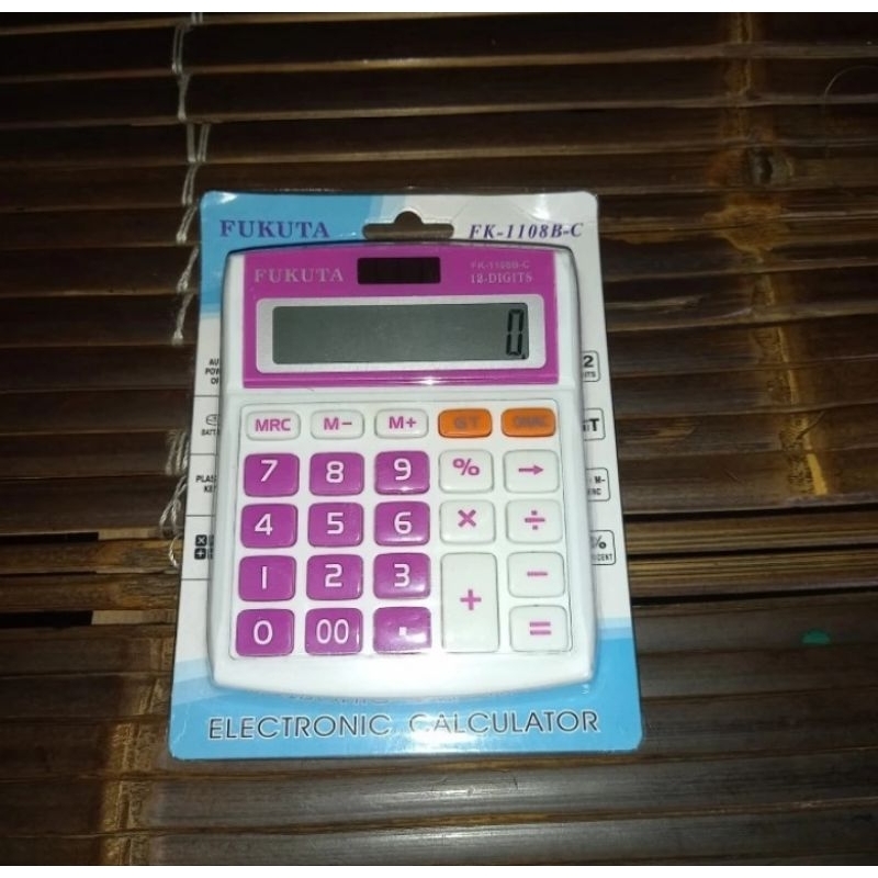 

Kalkulator Merk Fukuta 12 Digits