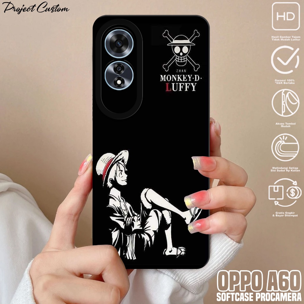 Softcase Hp OPPO A60 - Case Hp OPPO A60 ( AES ) Silikon Hp OPPO A60 - Casing Hp OPPO A60 - Cassing H