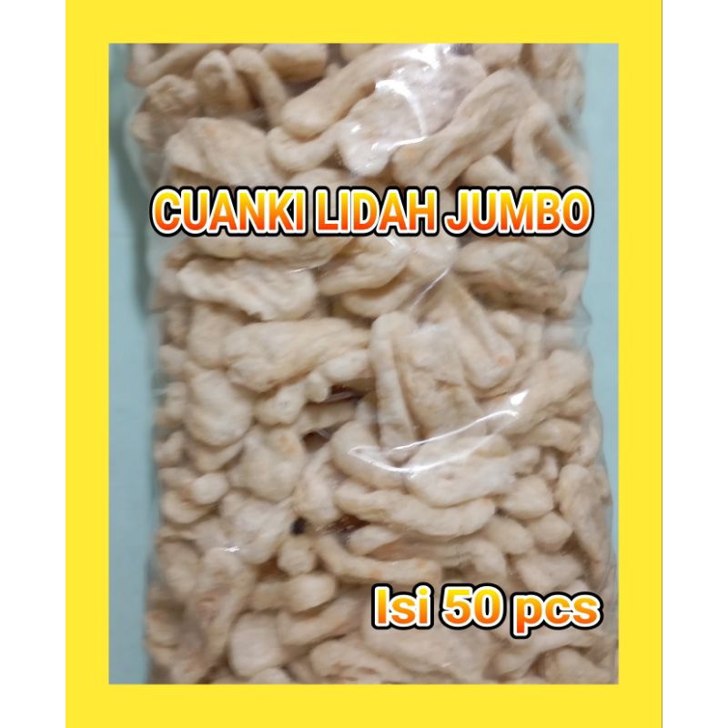 

Cuanki Lidah Jumbo Isi 50 pcs