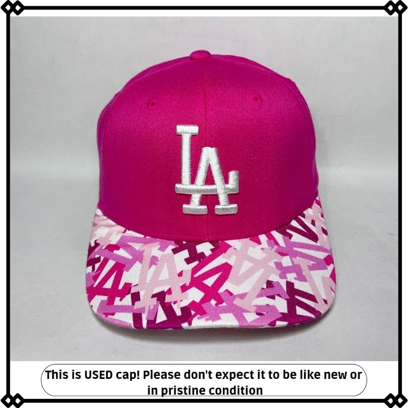 topi mlb LA losangles setelan original preloved cewek