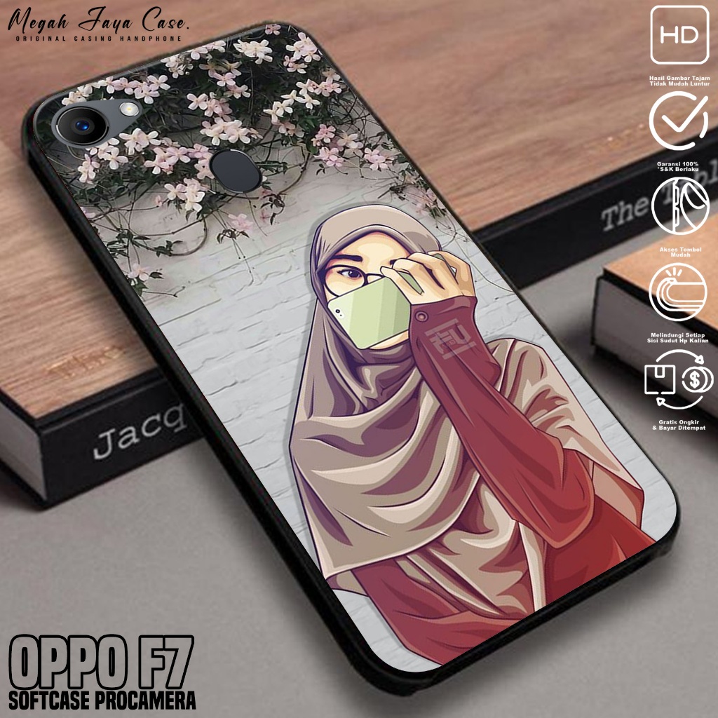 Case OPPO F7 - Softcase Hp OPPO F7 Motif HJB - Casing Hp Oppo F7 -  Silikon Hp Oppo F7 - Kondom Hp O