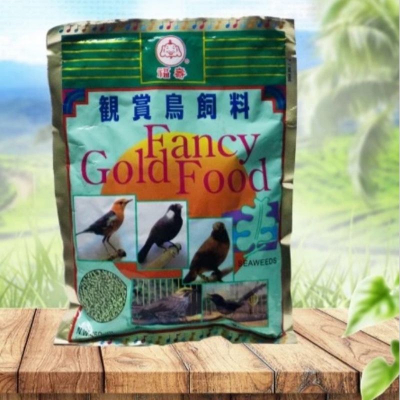 PAKAN BURUNG FANCY RUMPUT LAUT SEAWEED MAKANAN BURUNG VOER HIJAU PAKAN ANIS KACER MURAI DLL