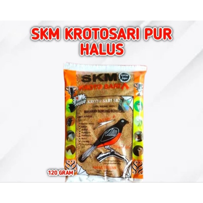 PAKAN BURUNG VOER SKM HALUS SARI KROTO