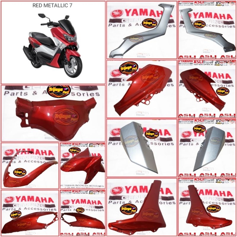 Body Body halus Varian Merah glossy  Nmax Nmax Old 2015-2019 Original Yamaha